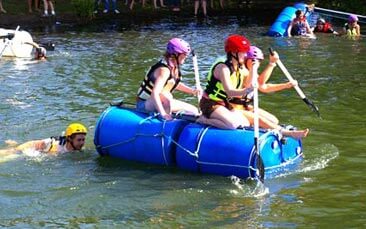 raft building