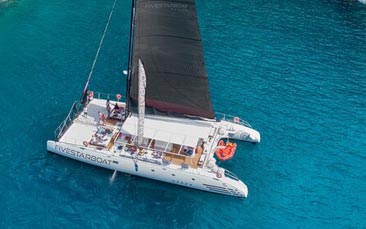 catamaran cruise with BBQ hen party