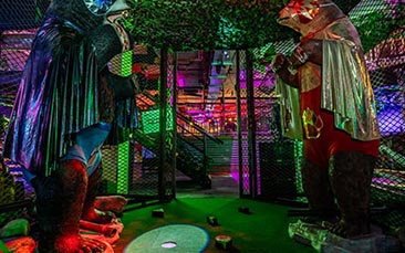 junkyard golf club package hen party