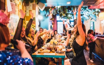 the notorious bingo brunch hen party