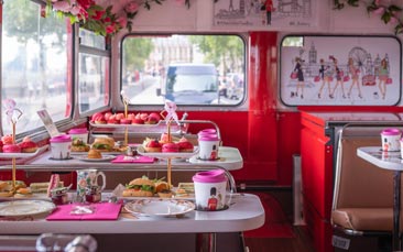 afternoon tea bus