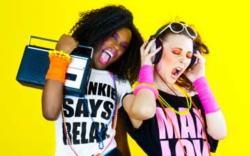 back to the 80s dance class