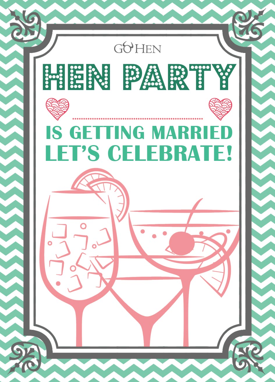 Hen Party Invitations – Funky & Retro Hen Invites