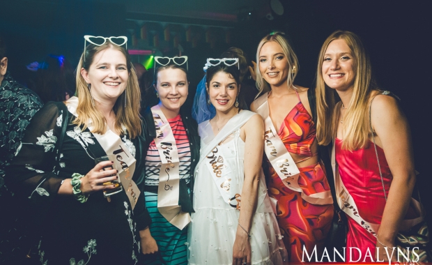 a hen party at Mandalyns