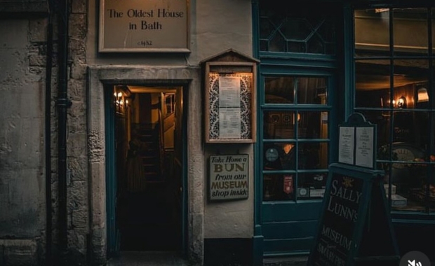 The front of Sally Lunn's House 