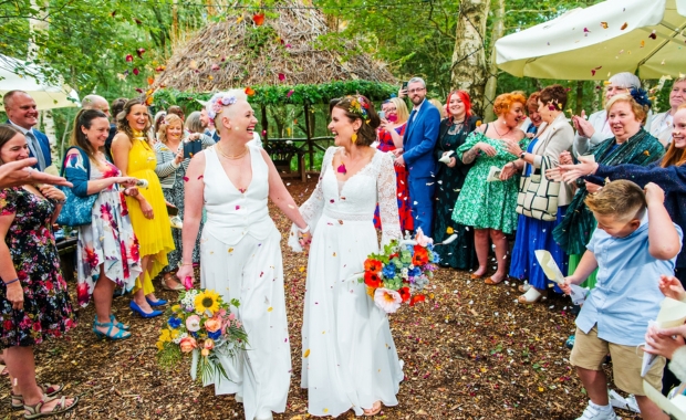 A couple's wedding photographed by Emma Hillier 