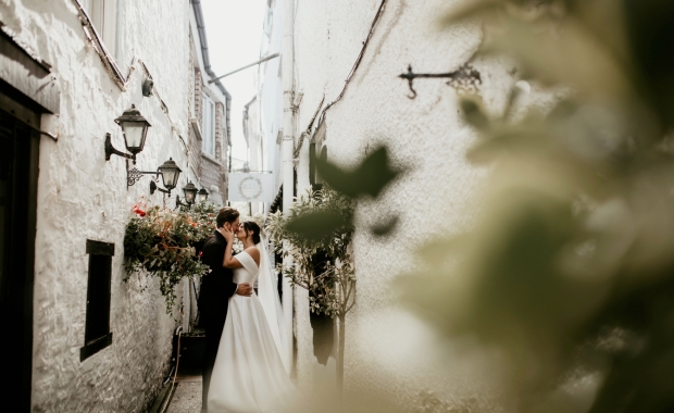 a couple photographed by Francesca Hill