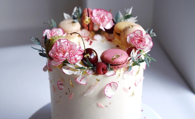 a cake by Sarah McNally 